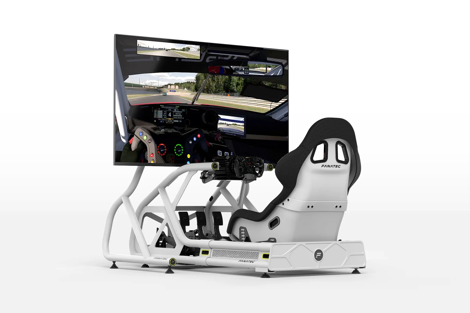 GT Cockpit Monitor Stand (White) - Image 2