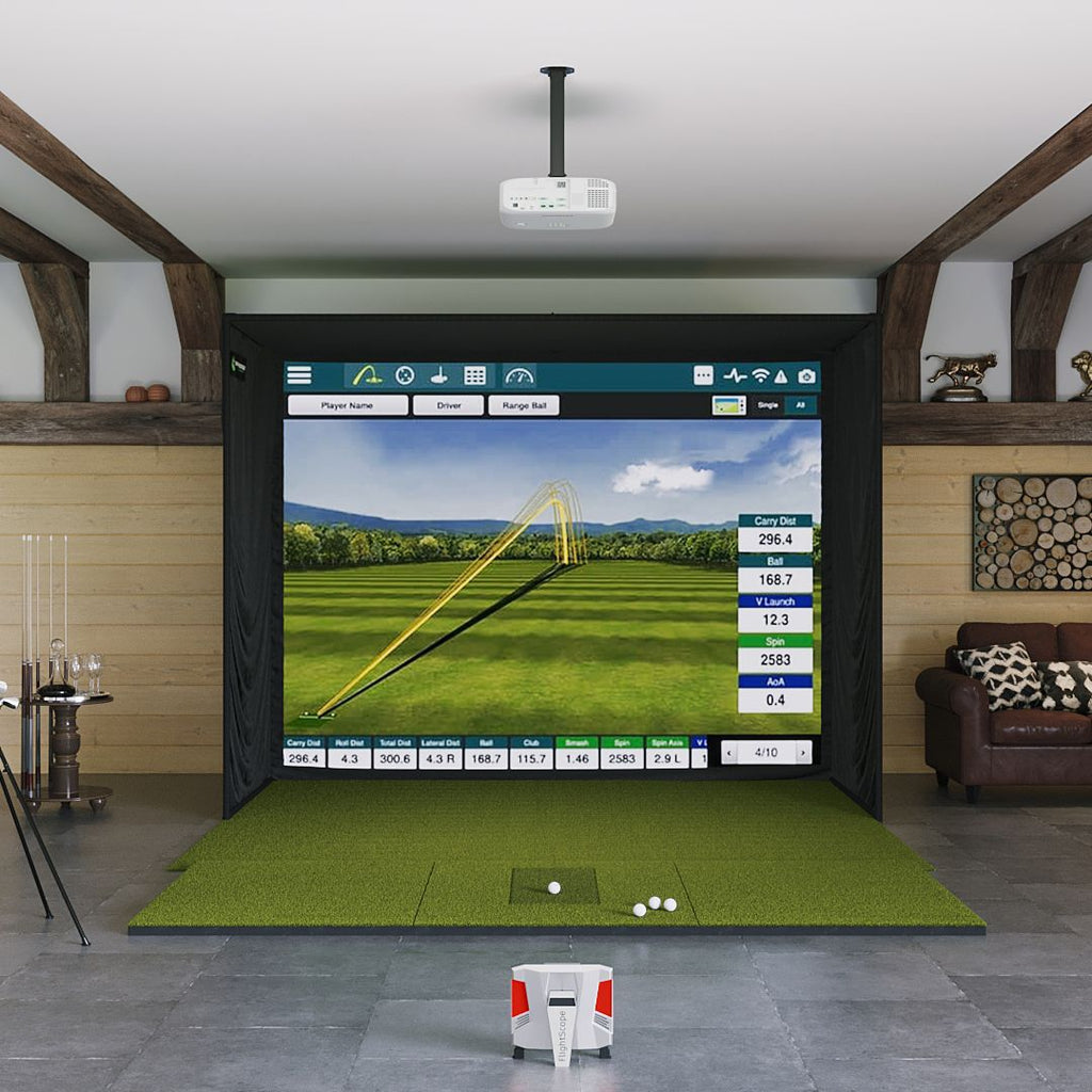 FlightScope X3C SIG10 Golf Simulator Package