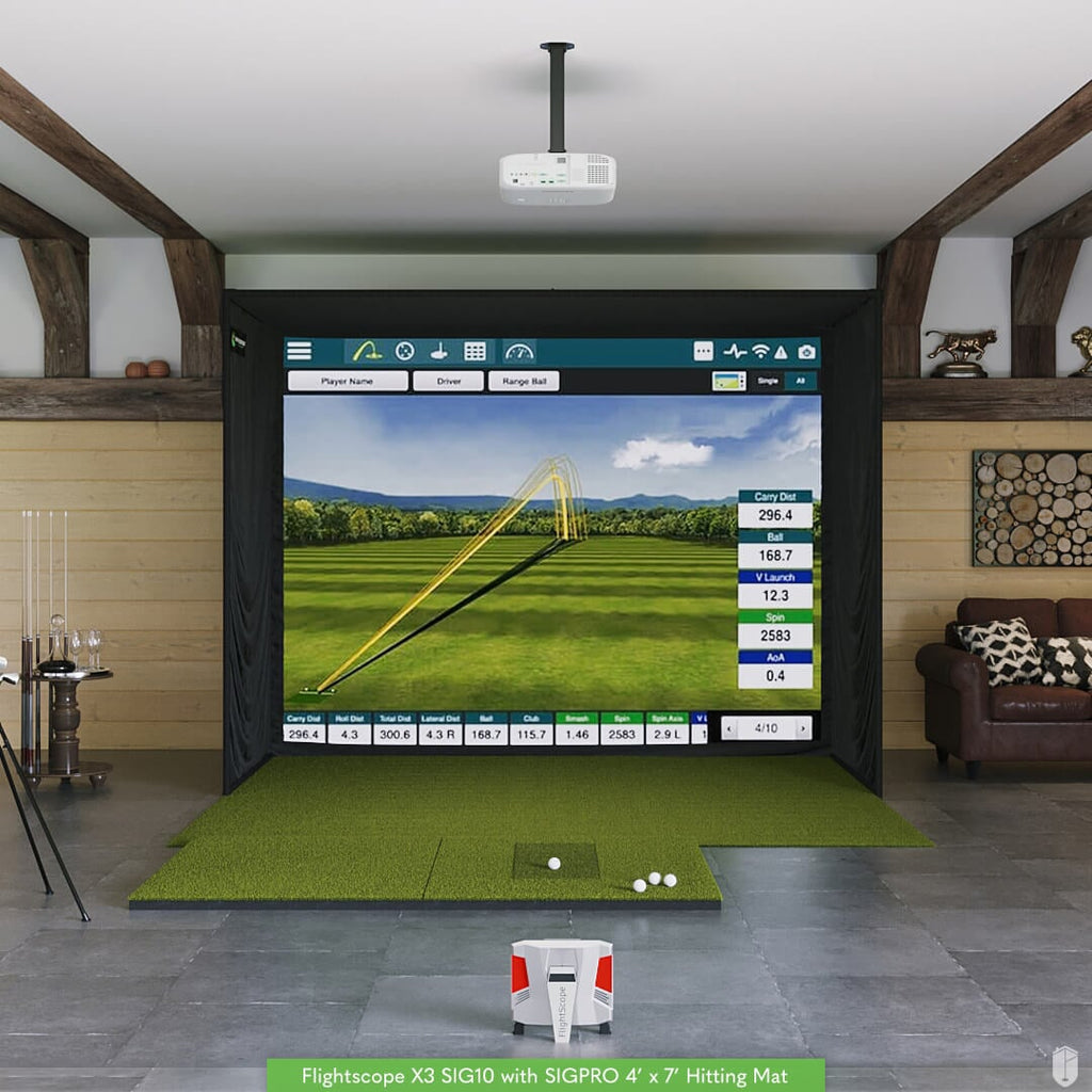 FlightScope X3C SIG10 Golf Simulator Package - Image 8