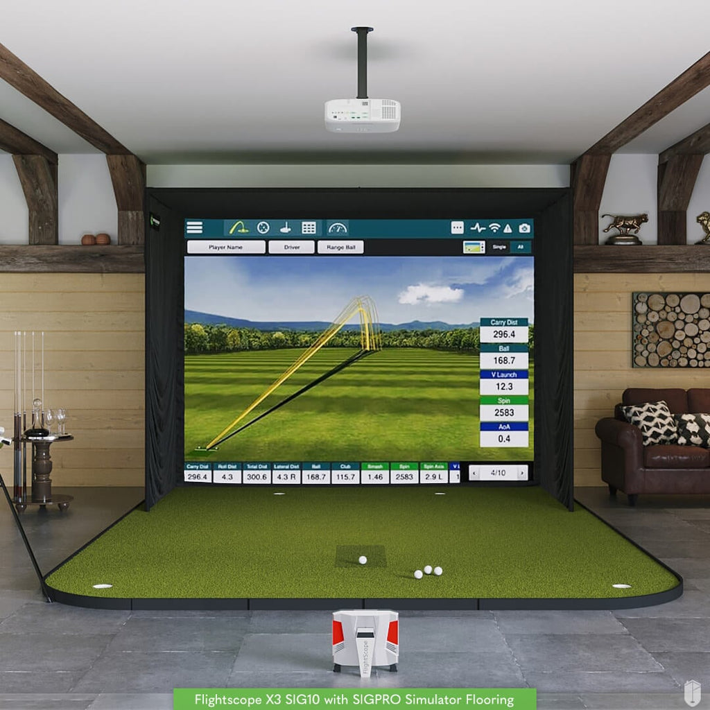 FlightScope X3C SIG10 Golf Simulator Package - Image 6