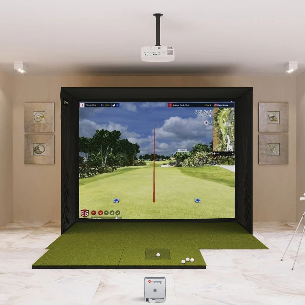 Flightscope Mevo Gen2 SIG10 Golf Simulator Package - Image 6